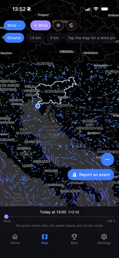Veter po višinah